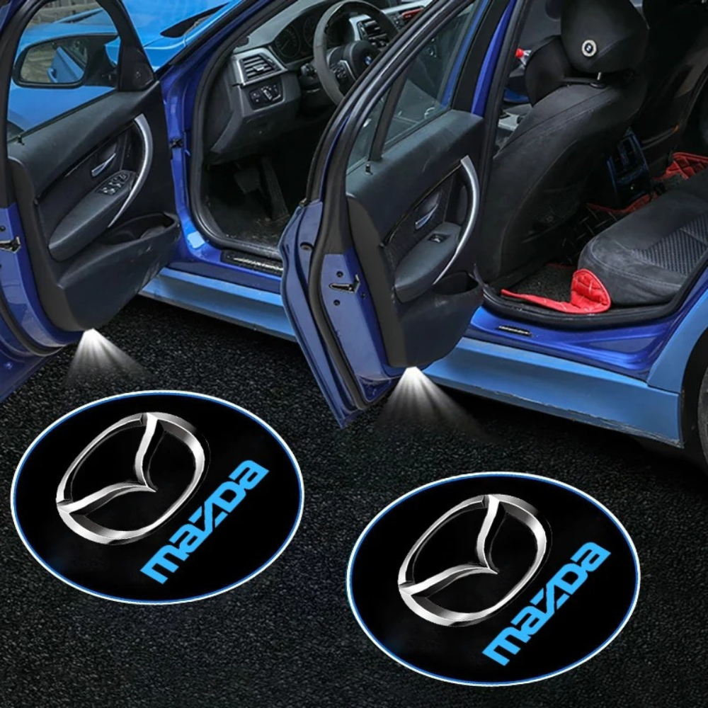 Easy-Install Car Door LED Projector (2 pcs)